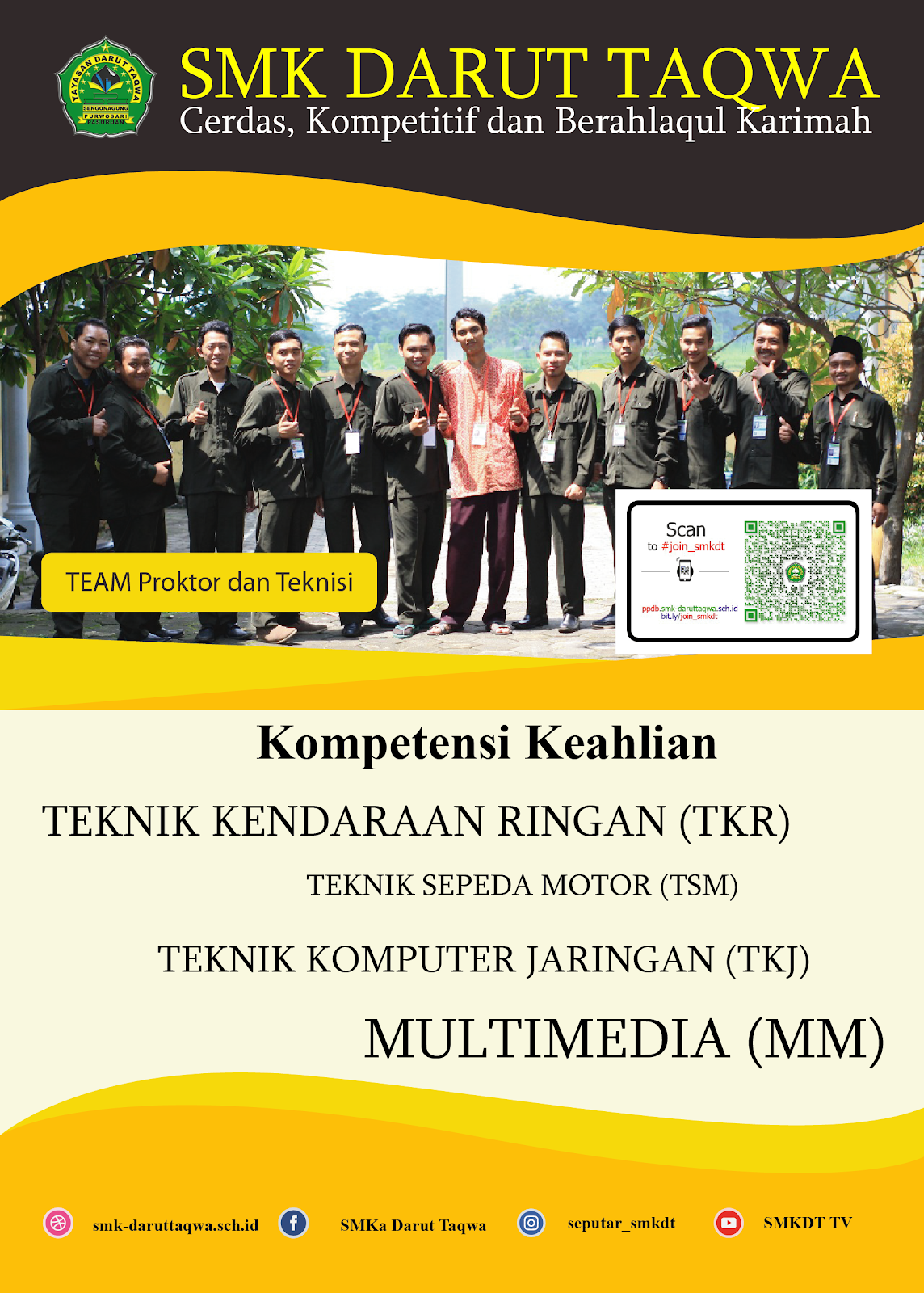 Team Proktor SMK Darut Taqwa